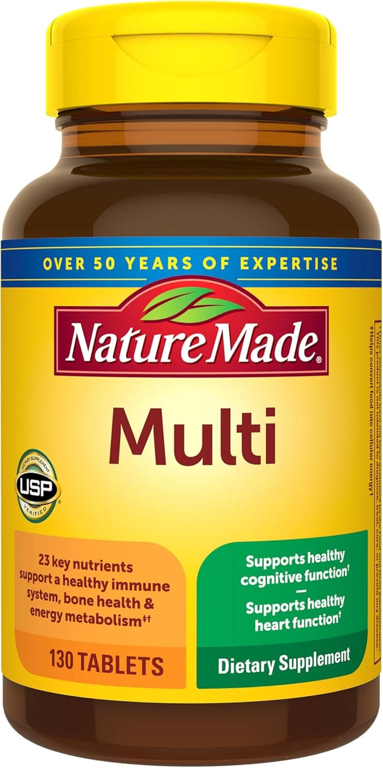 Nature Made Multivitamin Tablets with Iron