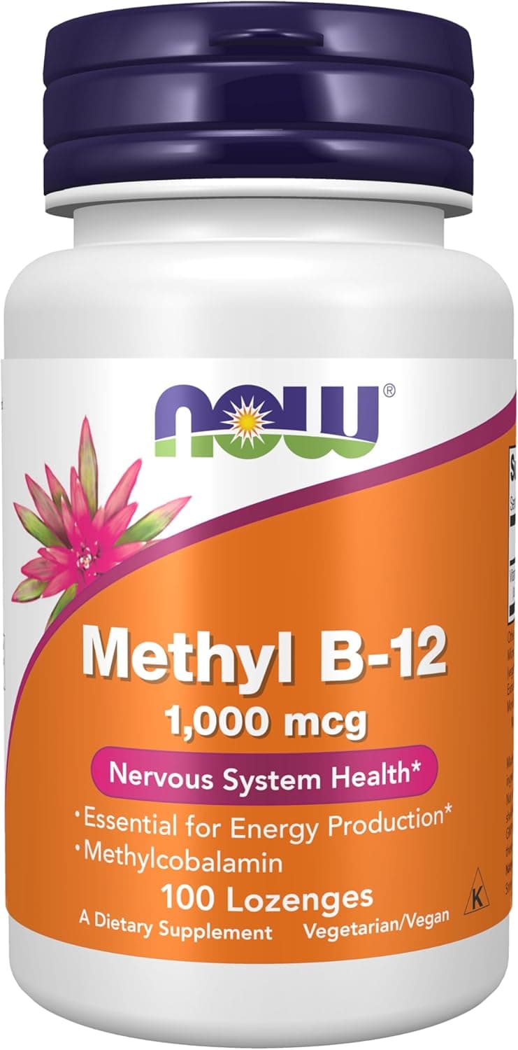 NOW Supplements, Methyl B-12 (Methylcobalamin) 1,000 mcg…