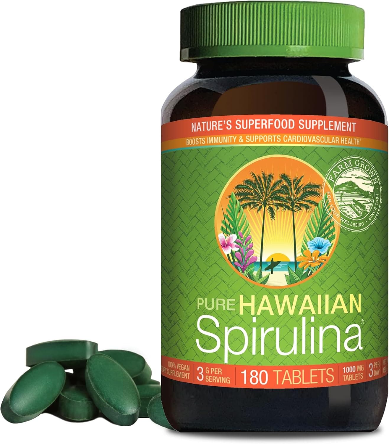 Nutrex Hawaii Pure Hawaiian Spirulina – Vegan Superfood