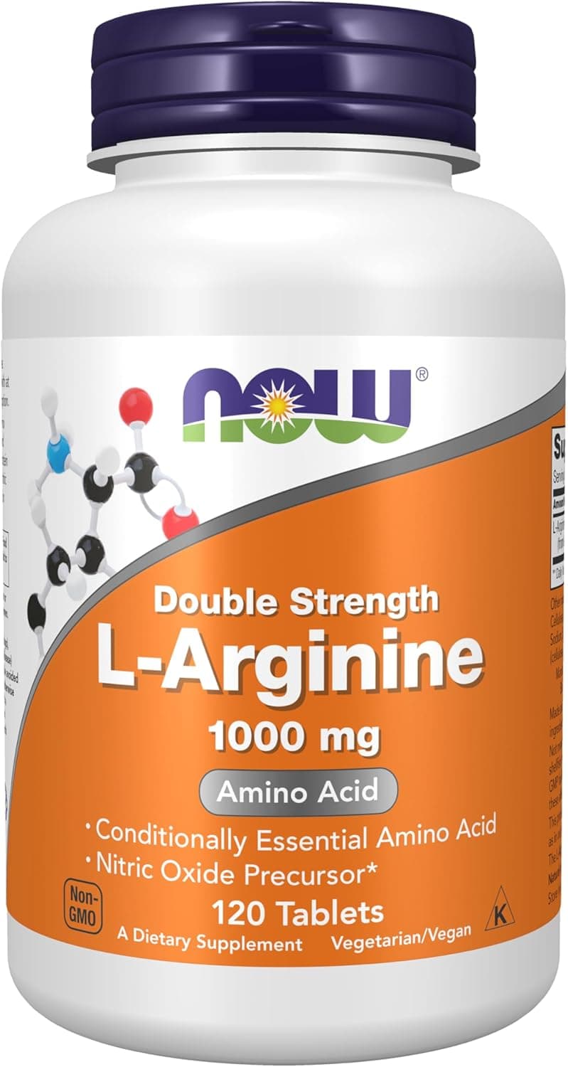 NOW Foods Supplements, L-Arginine 1,000 mg, Nitric Oxide…