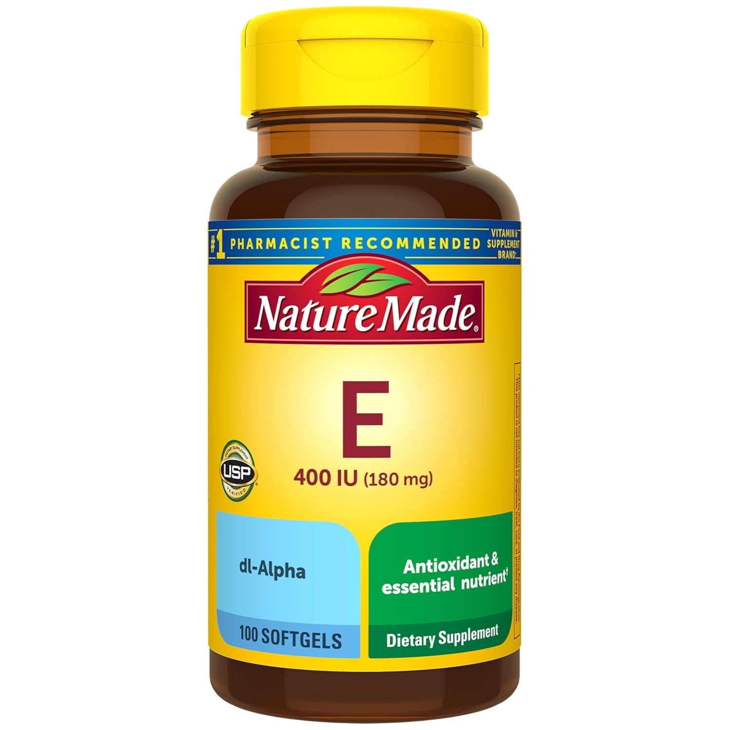 Nature Made Vitamin E 180 mg (400 IU) dl-Alpha