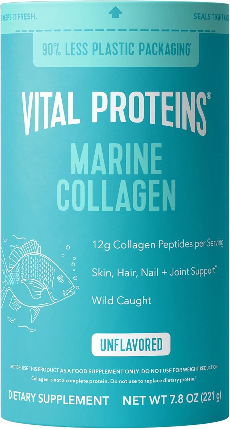 Vital Proteins Marine Collagen Peptides Powder Supplement…