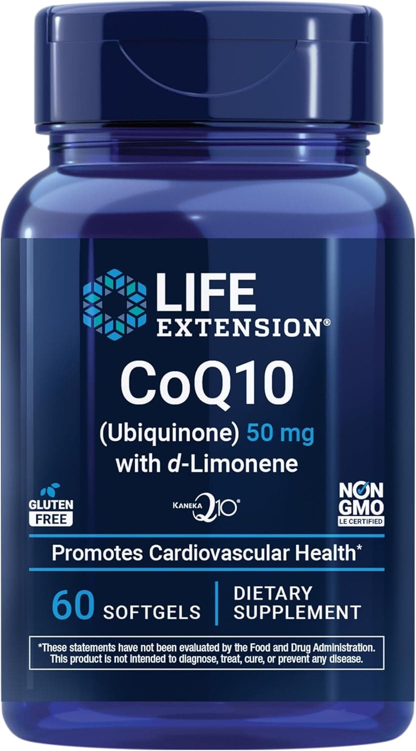 Life Extension Super-Absorbable CoQ10 (Ubiquinone)…
