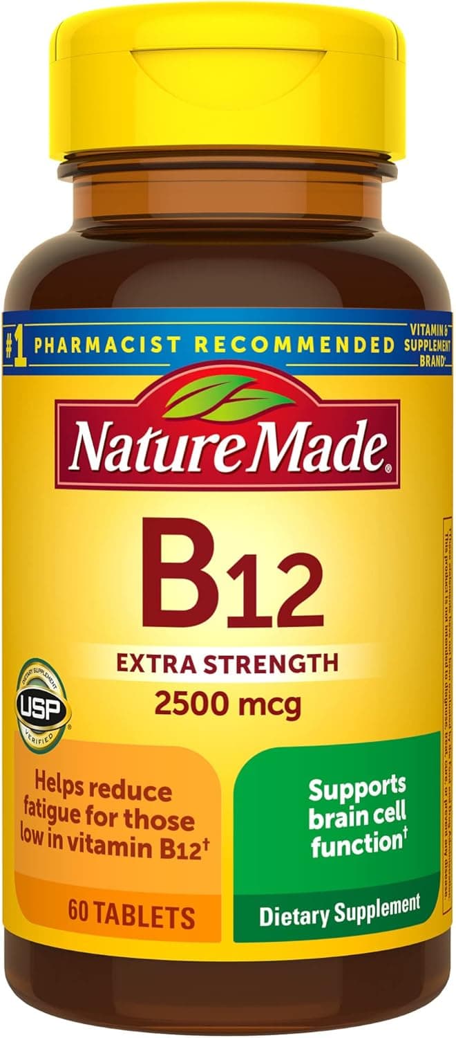 Nature Made Extra Strength Vitamin B12 2500 mcg