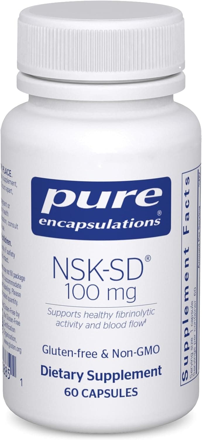 Pure Encapsulations NSK-SD - 100 mg Nattokinase - for Normal…
