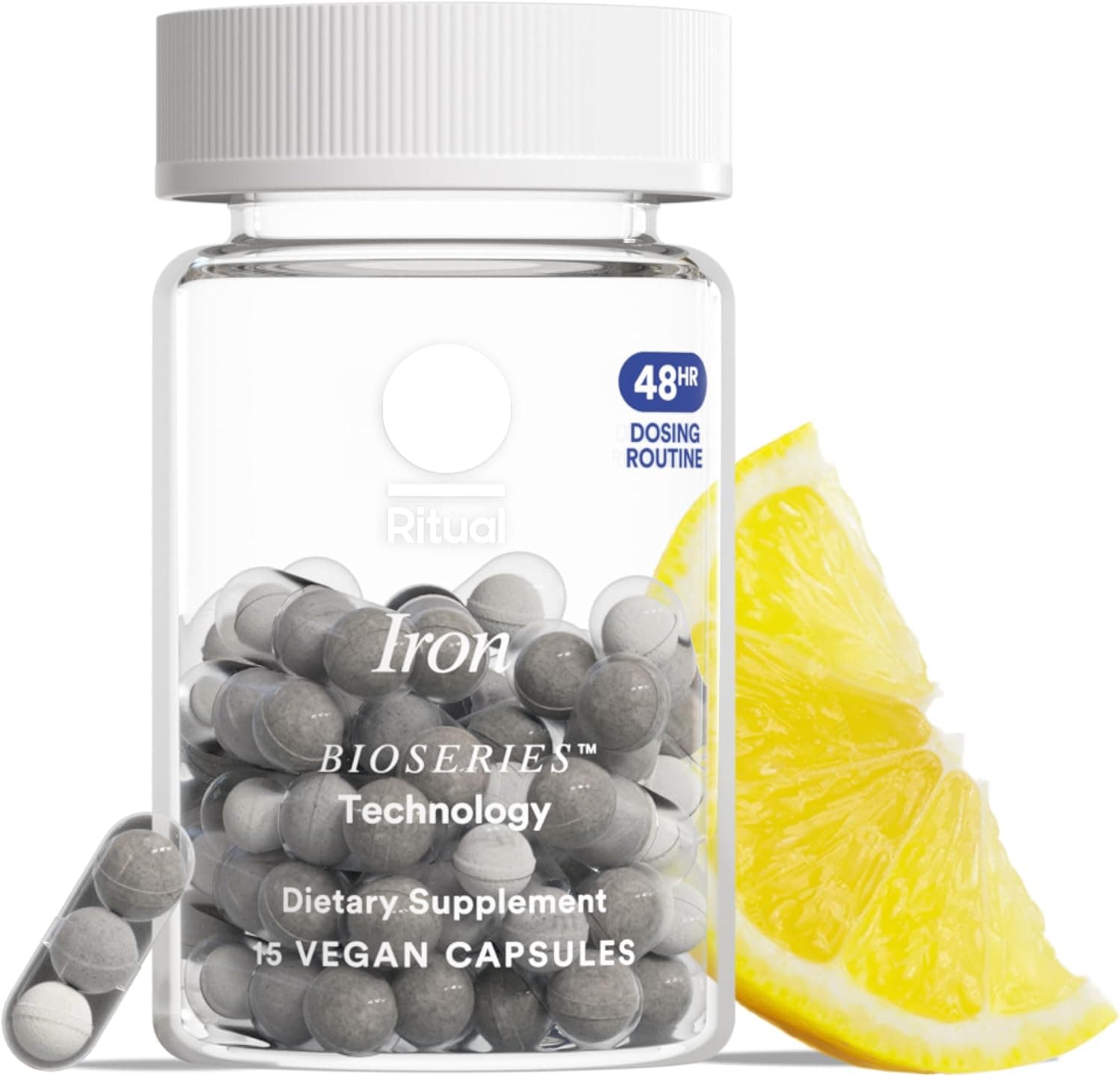 Ritual Iron Bisglycinate Supplement - 60mg - Gentle Support…