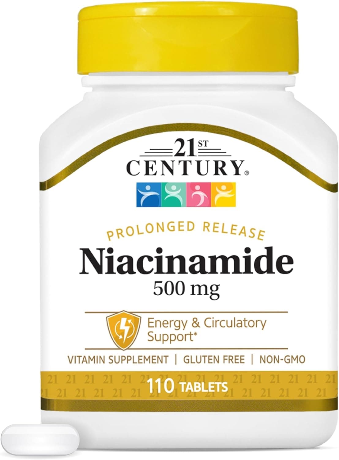 21st Century Niacinamide 500 mg Prolonged Release Tablets