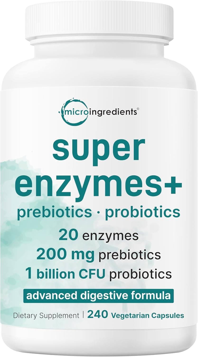 Micro Ingredients Super Enzymes with Prebiotics & Probiotics