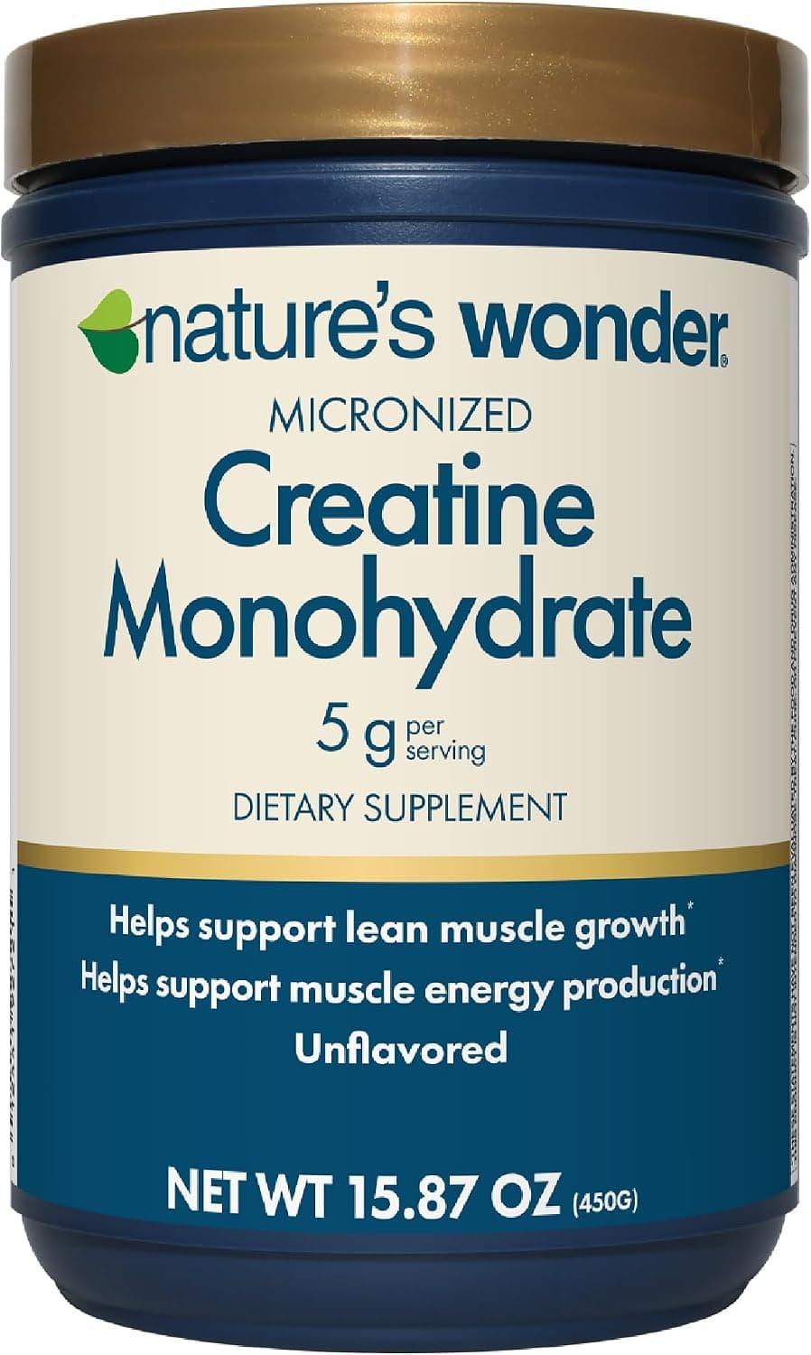 Nature's Wonder Micronized Creatine Monohydrate Powder…