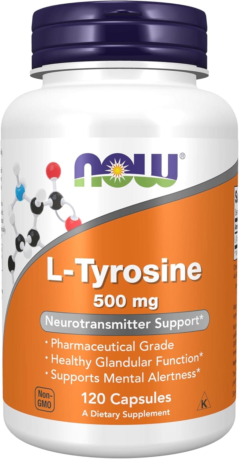 Now Foods L-Tyrosine 500mg