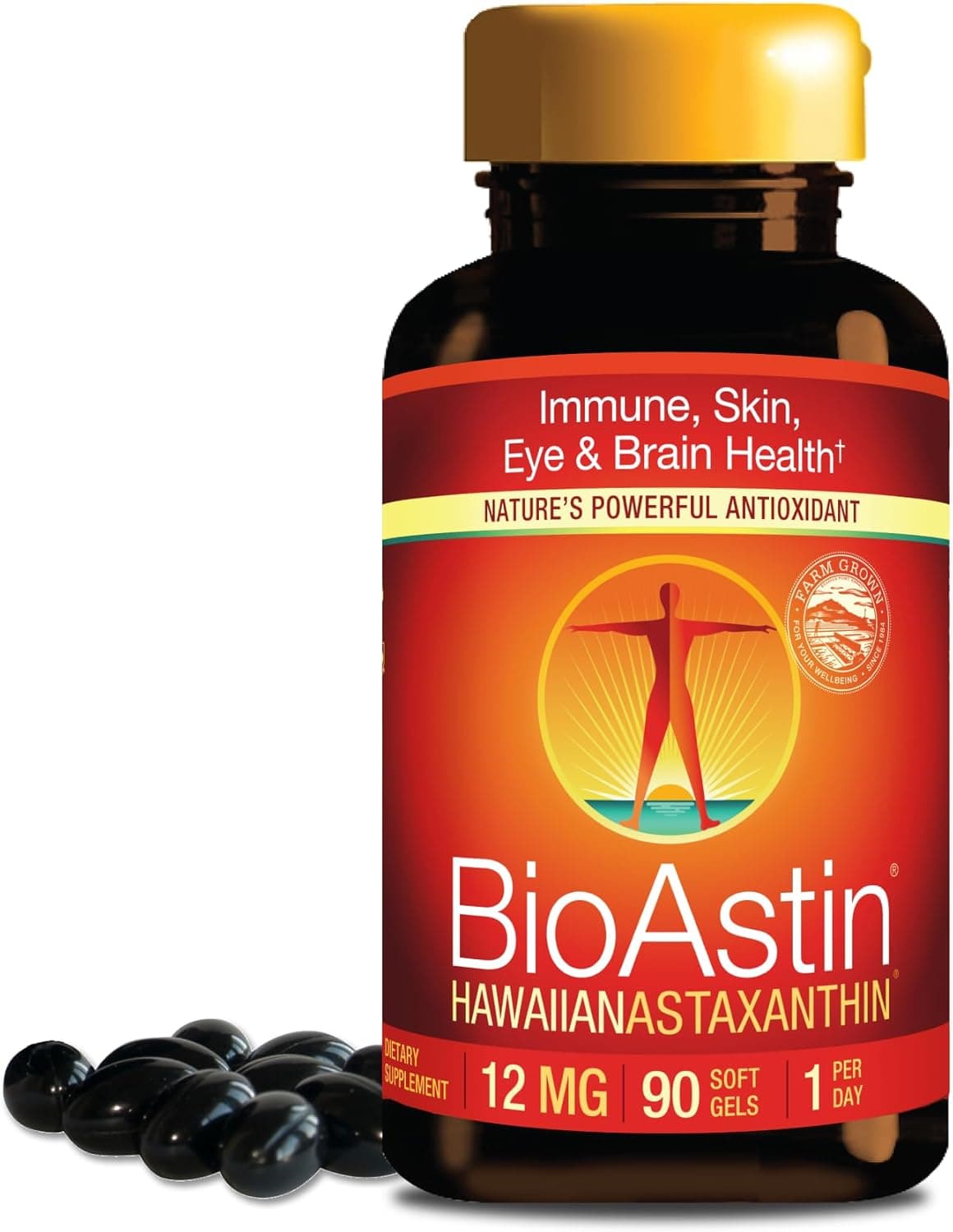 Nutrex Hawaii BioAstin Hawaiian Astaxanthin - 12mg High…