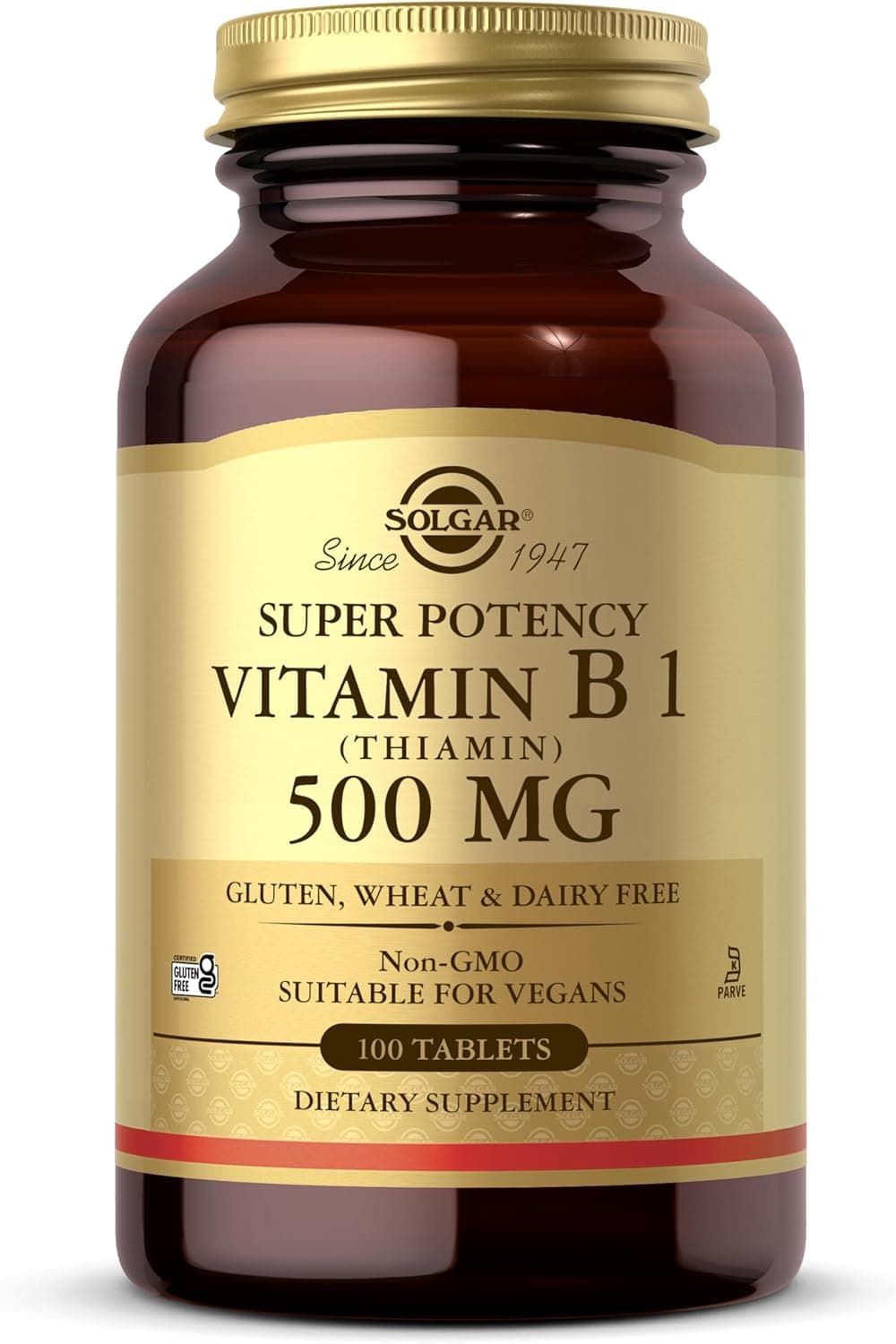 Solgar Vitamin B1 (Thiamin) 500 mg