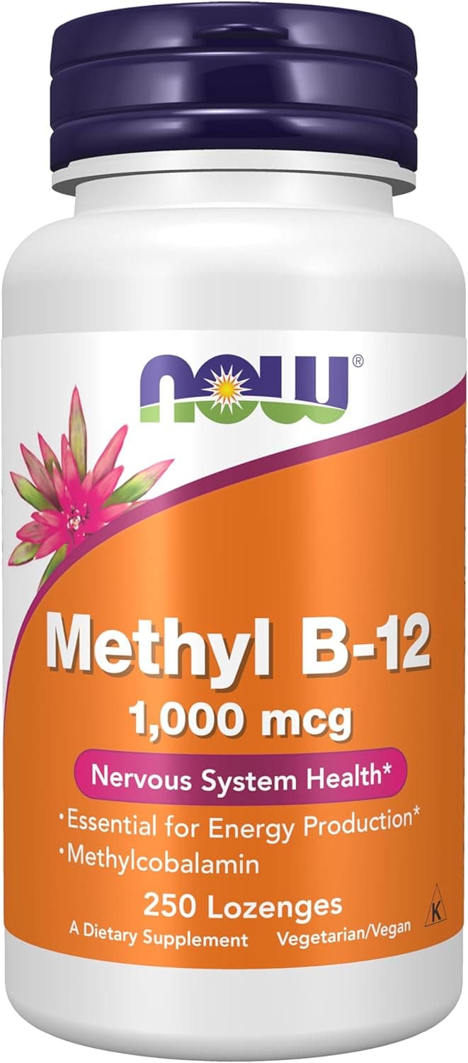 Now Supplements, Methyl B-12 (Methylcobalamin) 1,000 mcg…