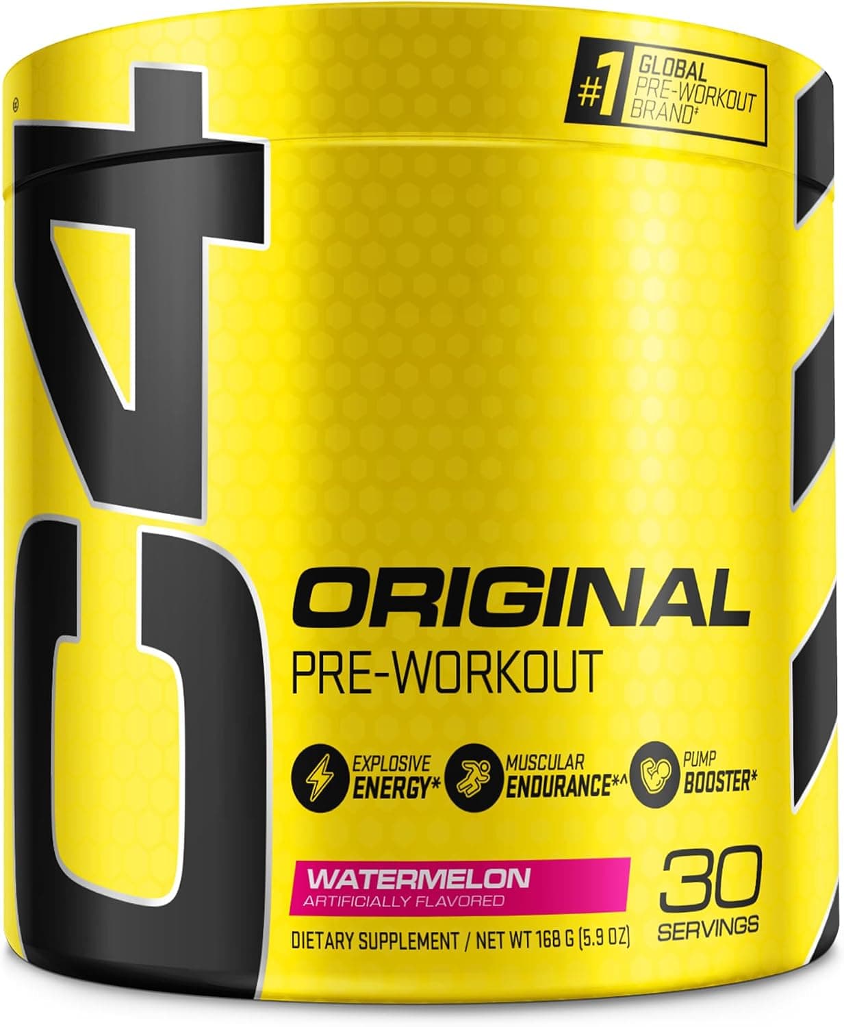 C4 Original Pre Workout Powder Watermelon Sugar Free…