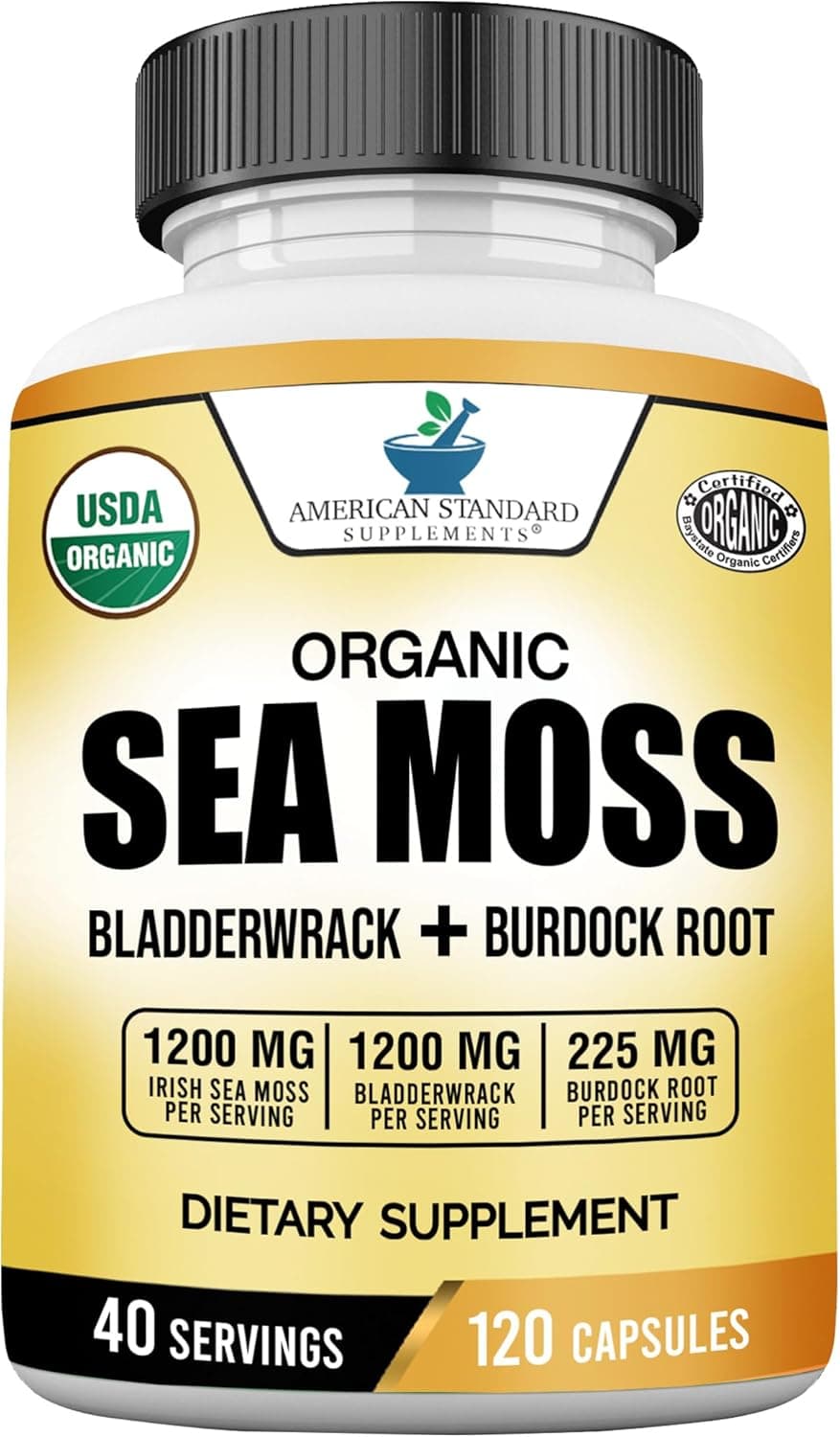 American Standard Supplements Organic Sea Moss