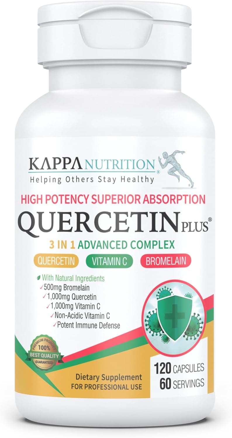 QUERCETIN PLUS, Quercetin 1,000mg, Bromelain 500mg and Vitamin…