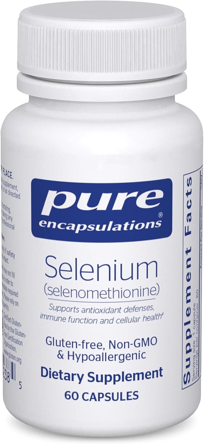 Pure Encapsulations Selenium - 200 mcg - for Healthy Cellular…