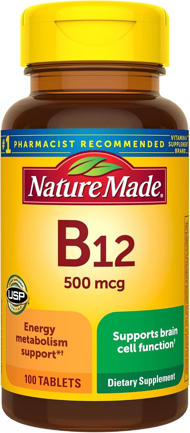 Nature Made Vitamin B12 500 mcg