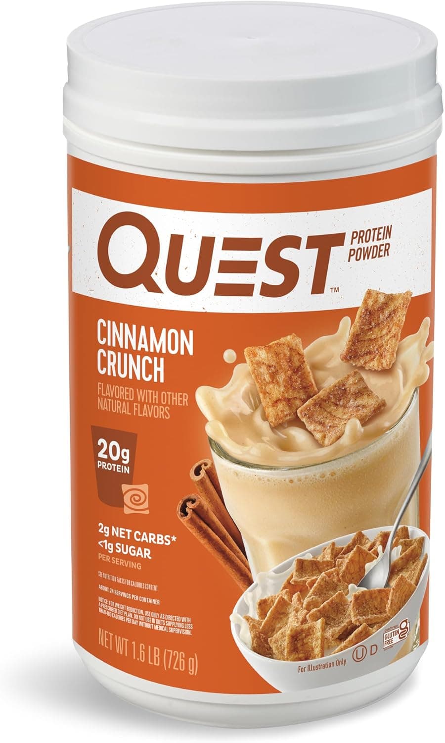 Quest Nutrition Cinnamon Crunch Protein Powder