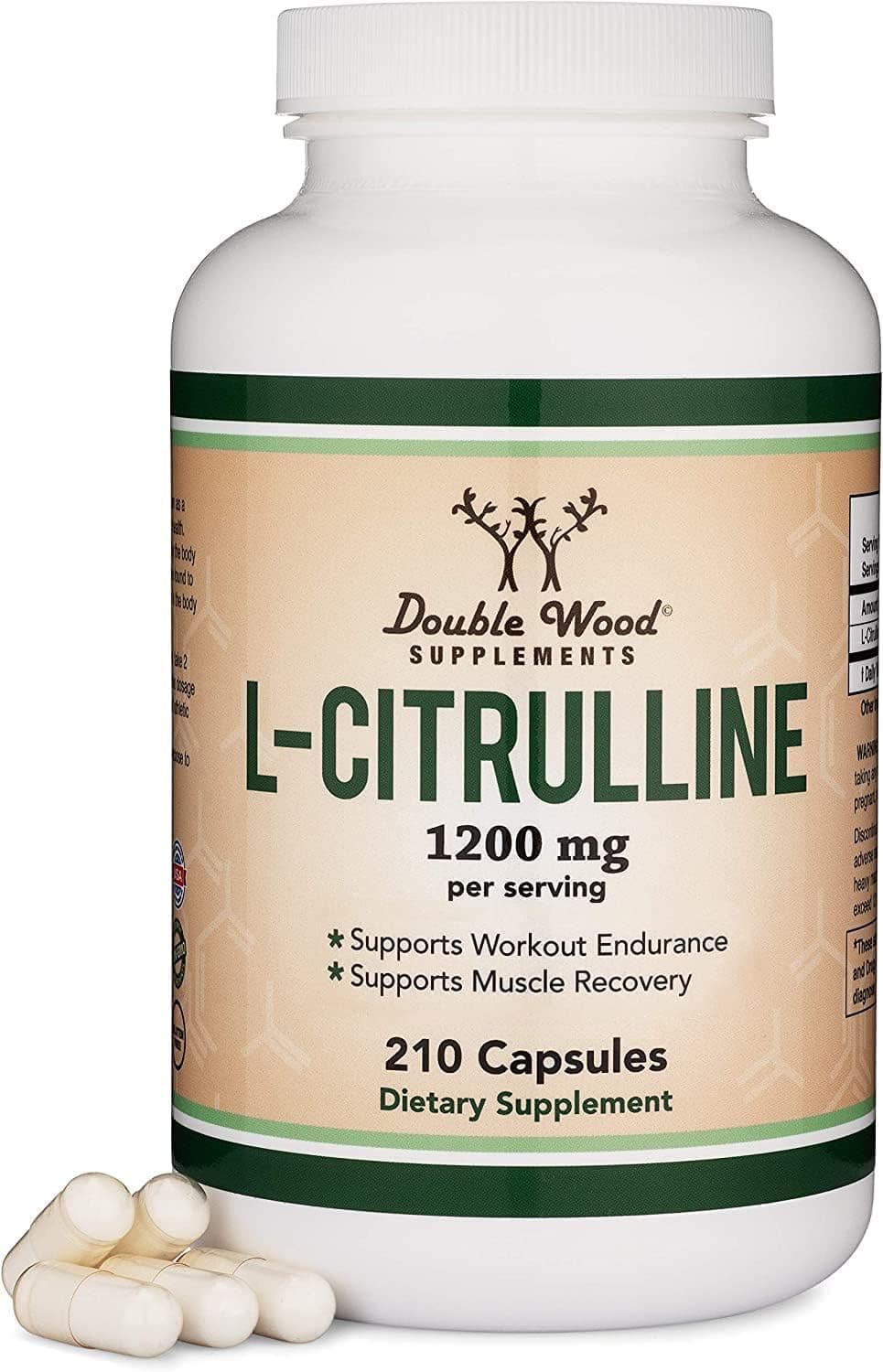 L Citrulline Capsules - 99% Tested Purity - 1