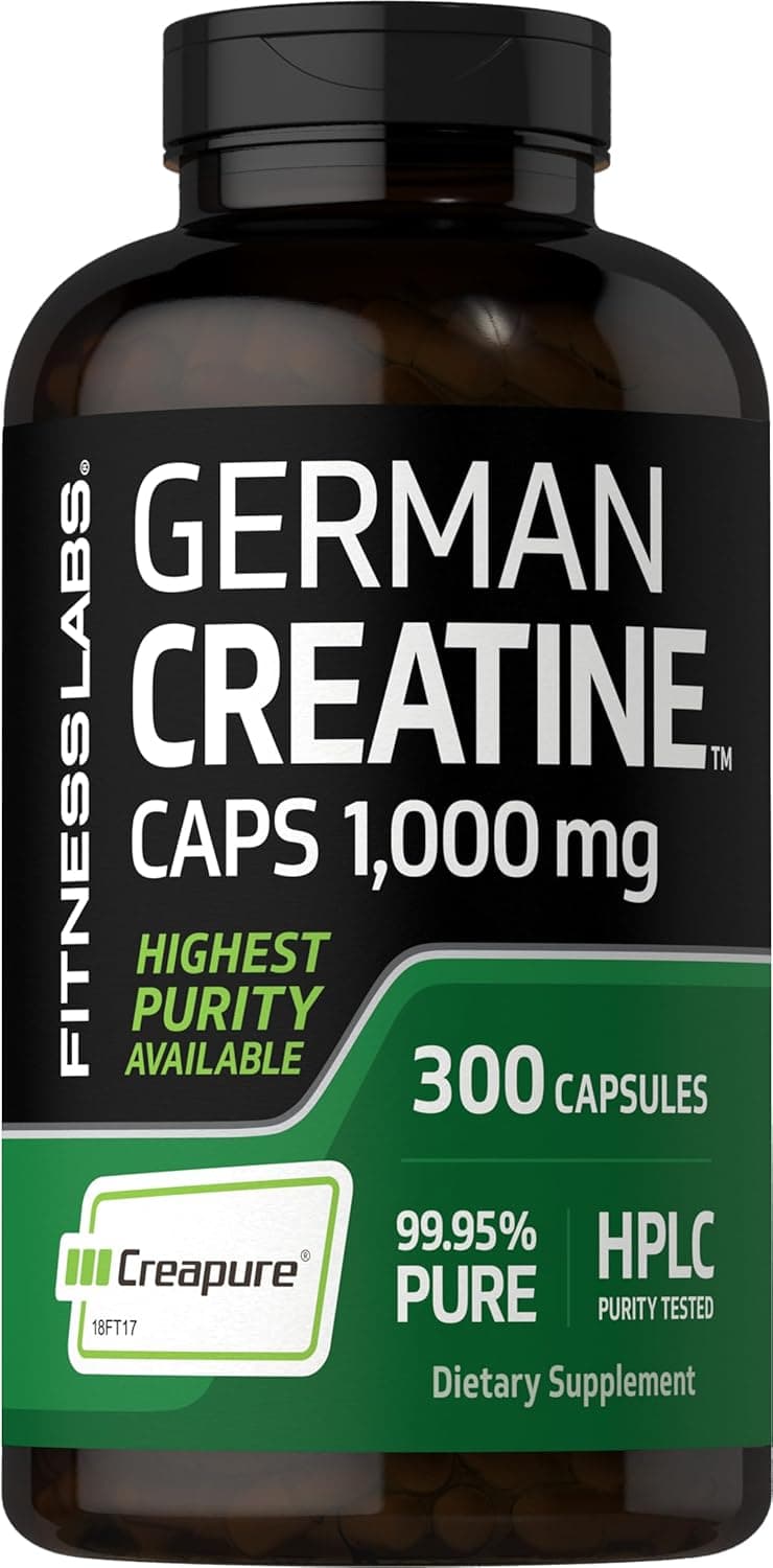 Fitness Labs German Creatine Monohydrate Powder Capsules…