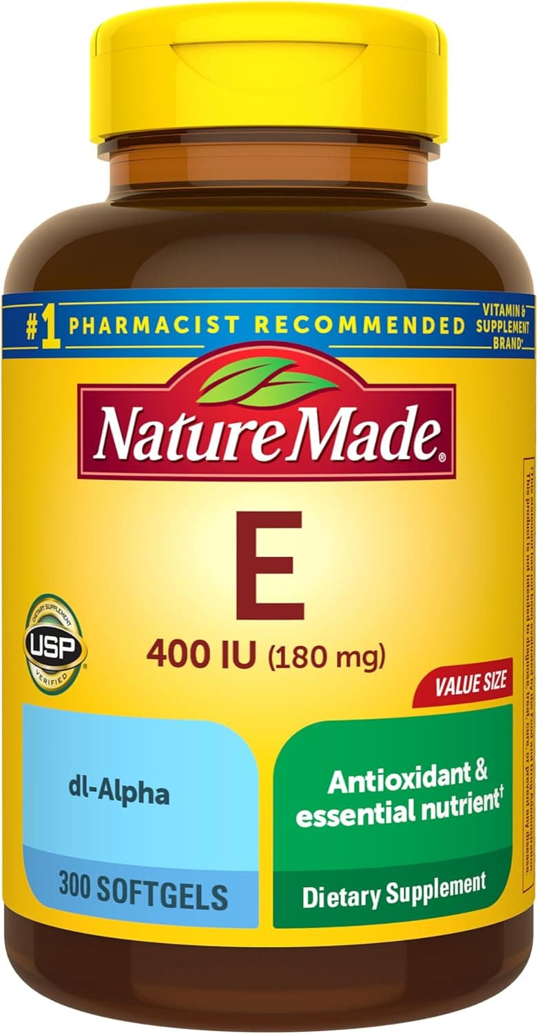 Nature Made Vitamin E 180 mg (400 IU) dl-Alpha