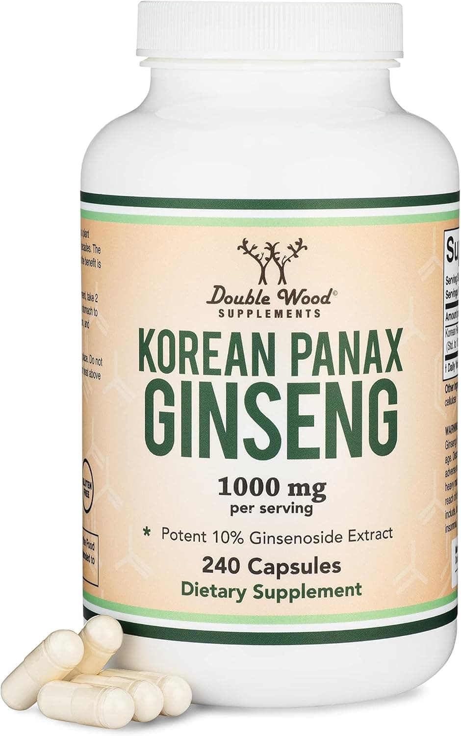 Ginseng Capsules (Korean Red Ginseng Extract