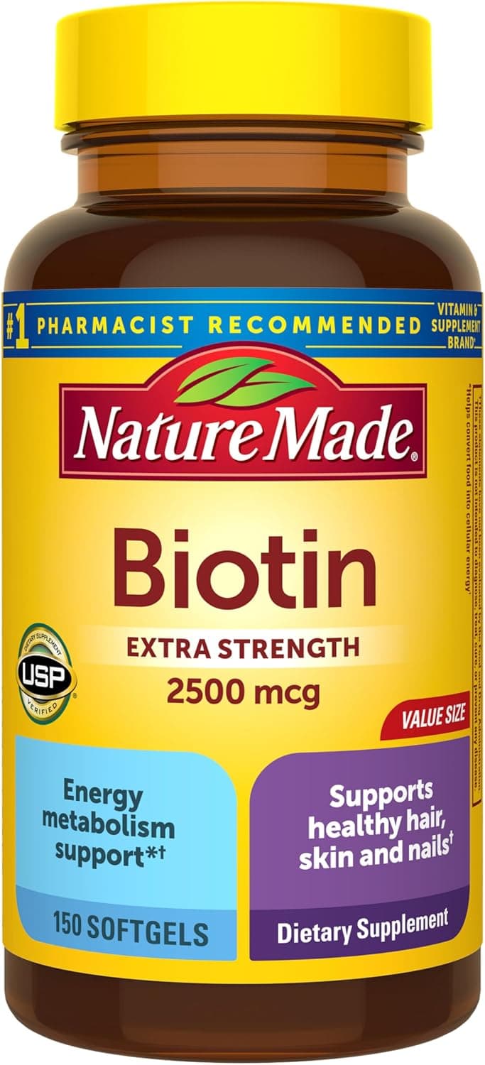 Nature Made Biotin 2500 mcg Extra Strength