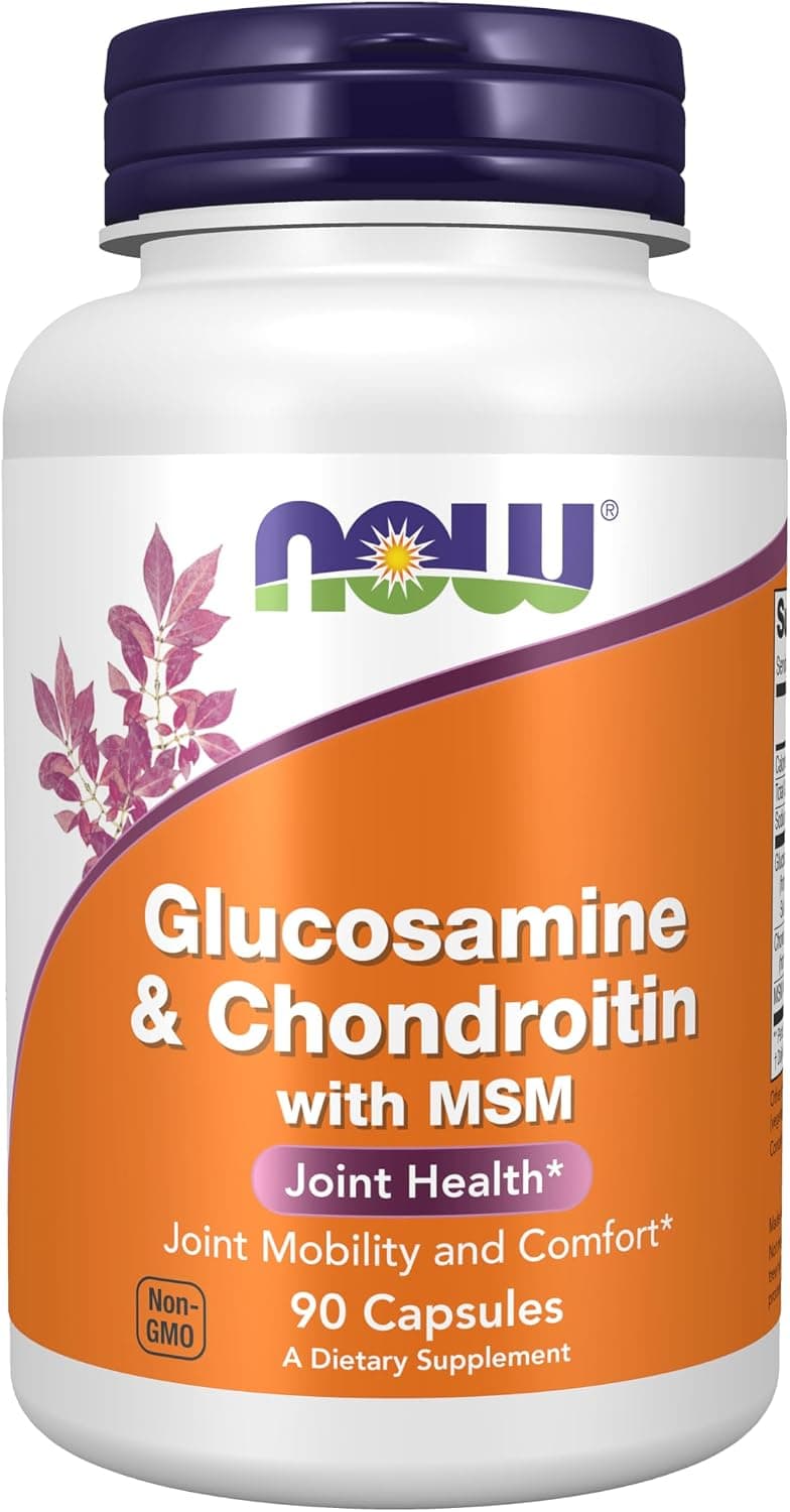 NOW Foods Supplements, Glucosamine & Chondroitin with MSM…