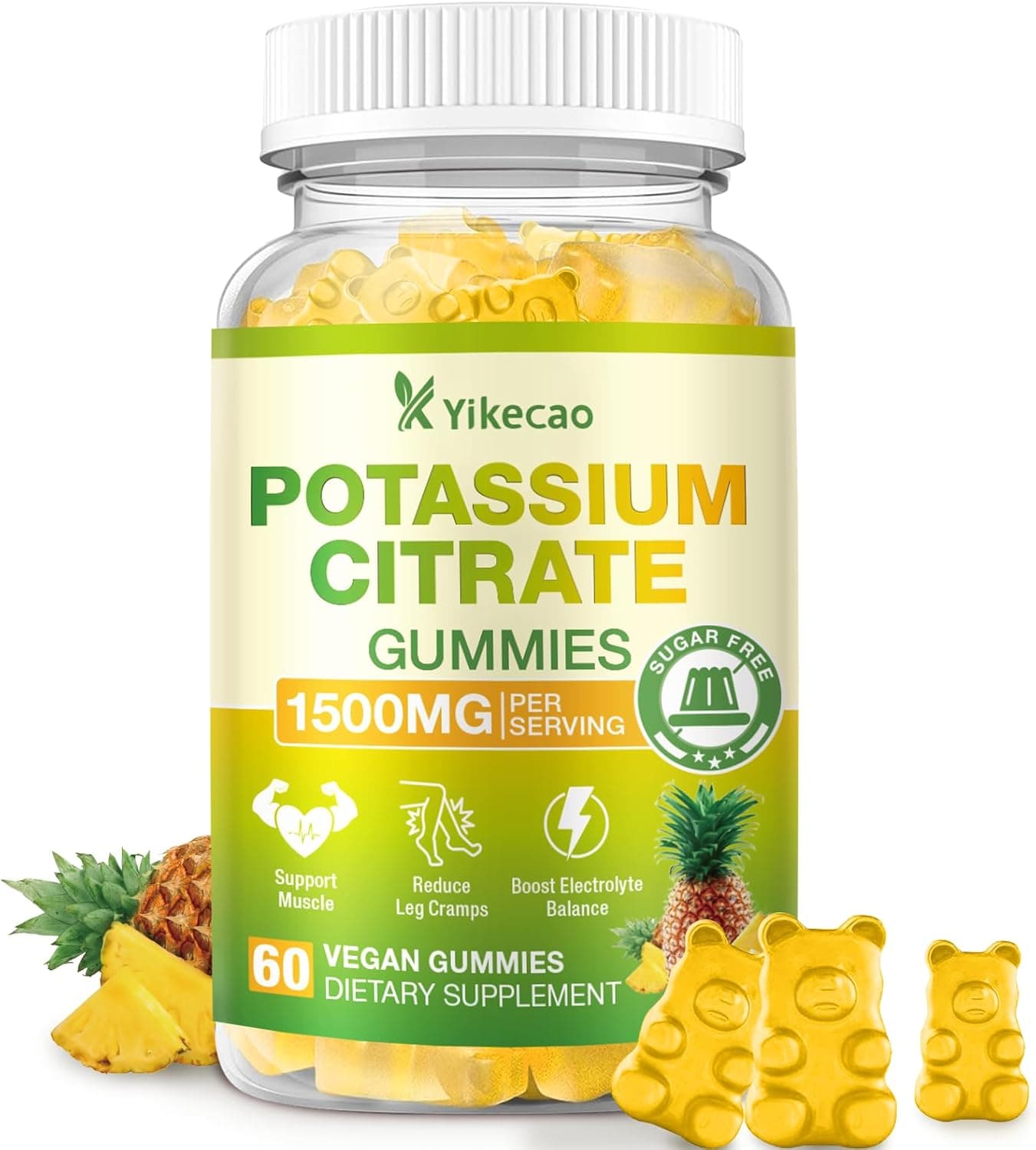 1500mg Potassium Citrate Gummies