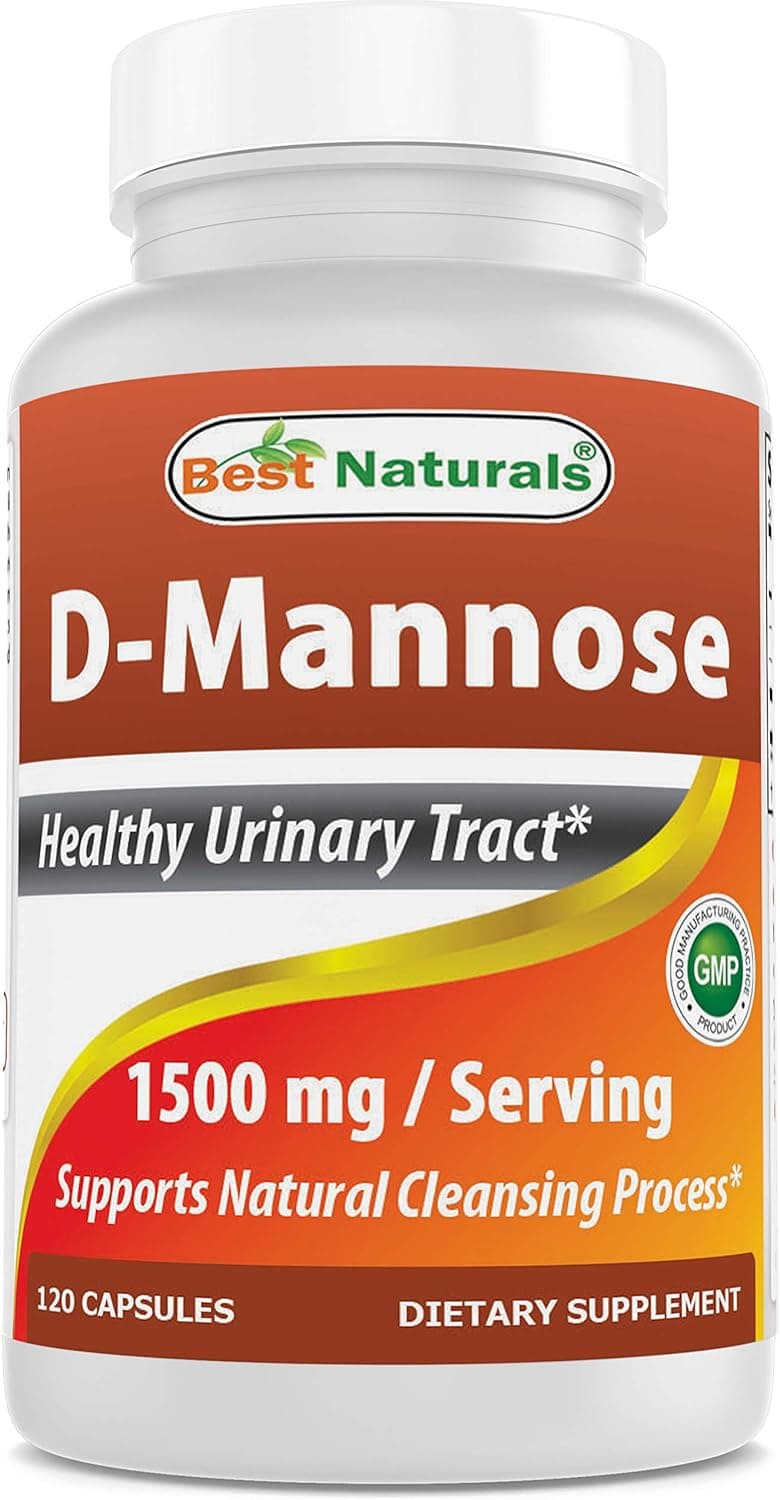 Best Naturals D-Mannose Capsules - Urinary Tract Cleanse…