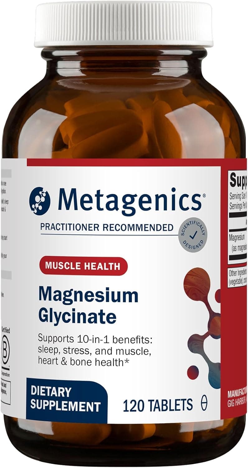 Metagenics Magnesium Glycinate 100mg-Highly Absorbable…