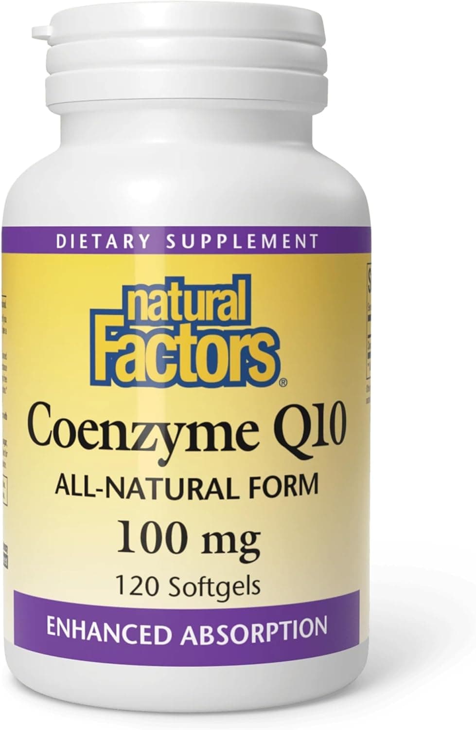 Natural Factors Coenzyme Q10 - Antioxidant Support Supplement…