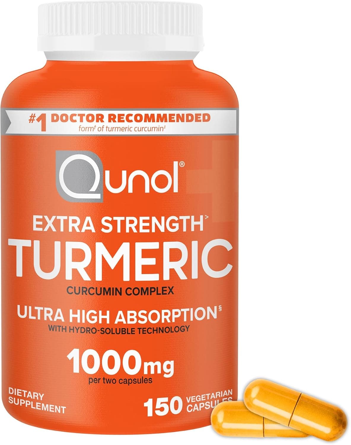 Qunol Turmeric Curcumin Supplement