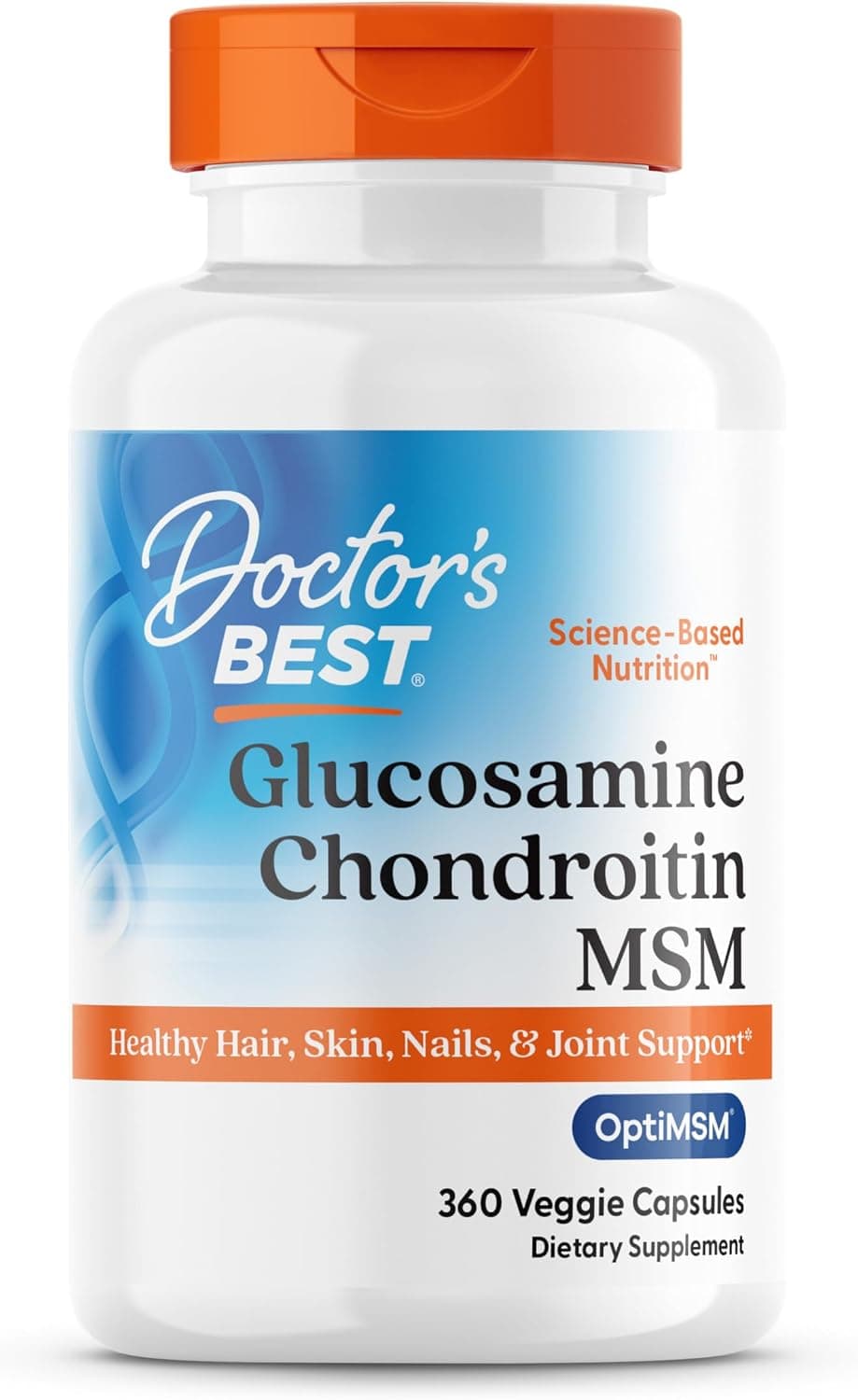 Doctor's Best Glucosamine Chondroitin Msm with OptiMSM…