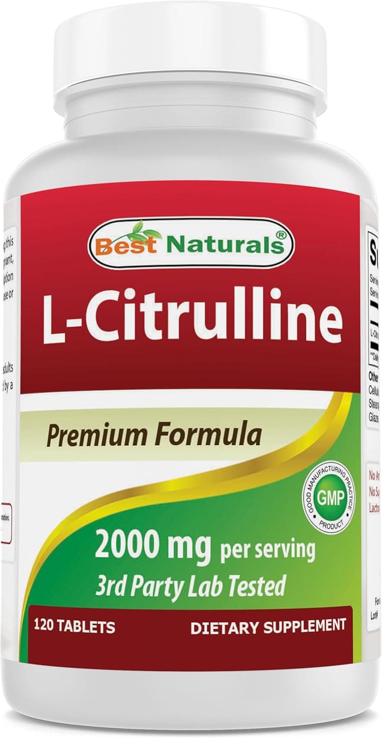 Best Naturals L-Citrulline 2000mg/Serving - Non-GMO - Gluten…