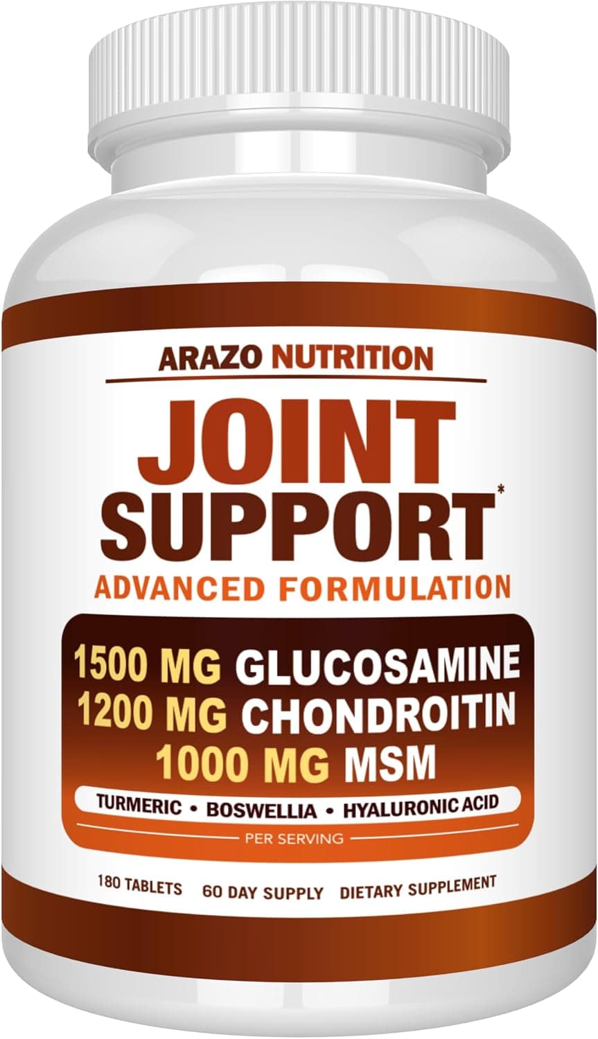 Arazo Nutrition Glucosamine Chondroitin Turmeric Msm Boswellia…