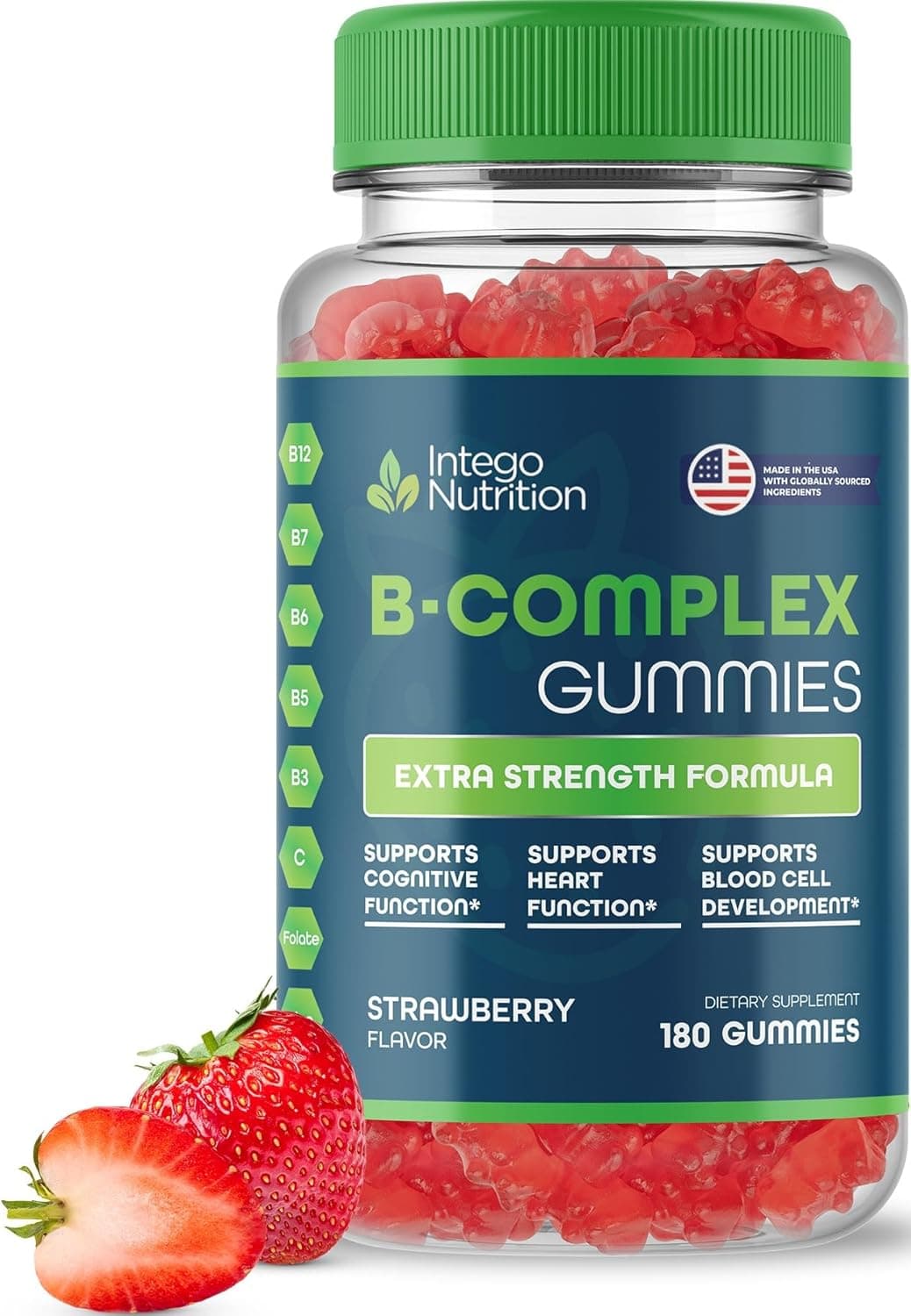 Vitamin B Complex Gummies for Adults