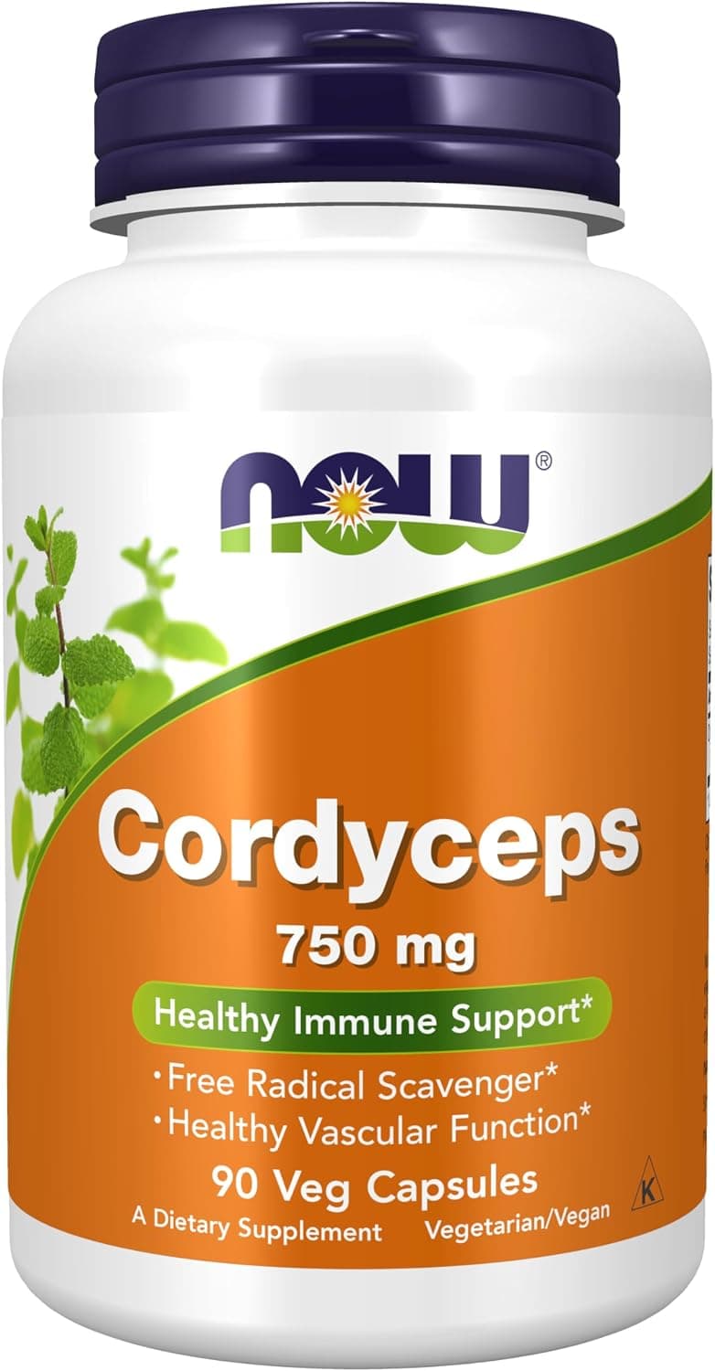 NOW Foods Supplements, Cordyceps (Cordyceps sinensis)750 mg…