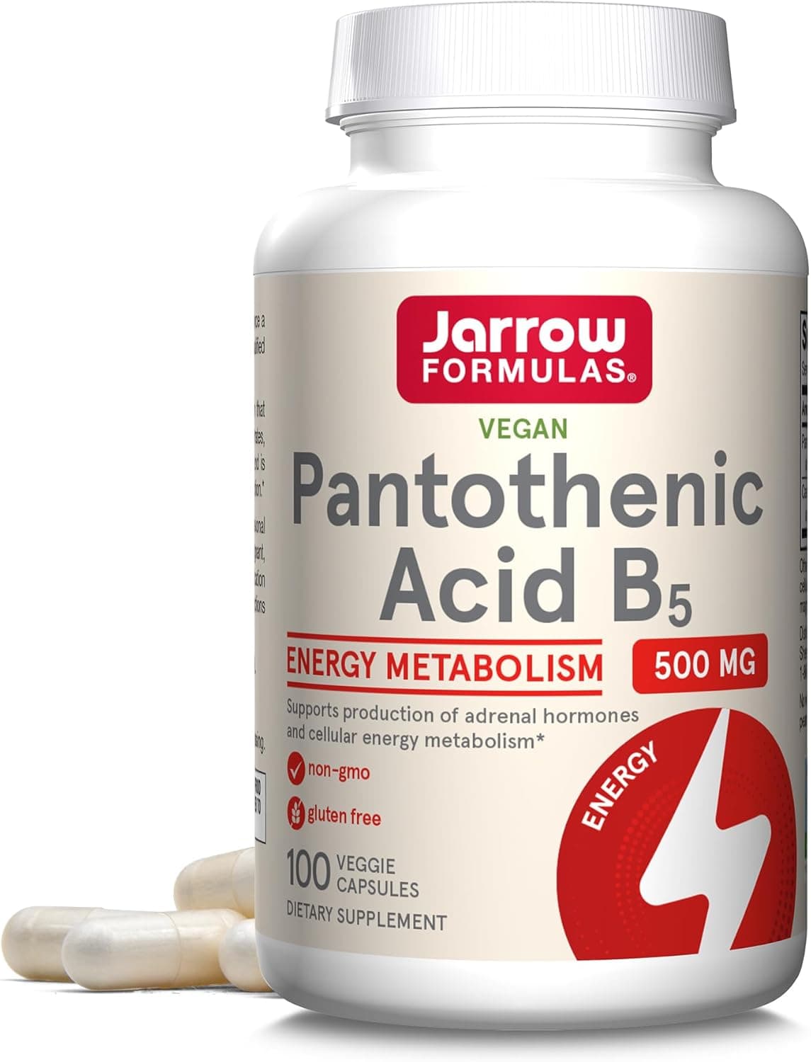 Jarrow Formulas Pantothenic Acid B5 500 mg
