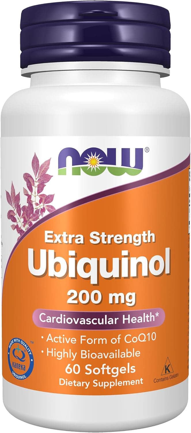 NOW Supplements, Ubiquinol 200 mg, High Bioavailability (the…