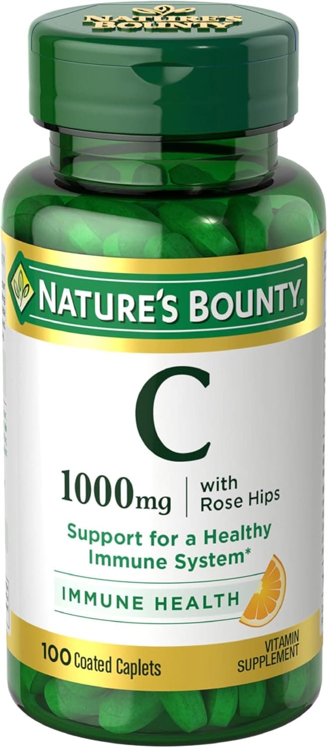 Nature's Bounty Vitamin C + Rose Hips