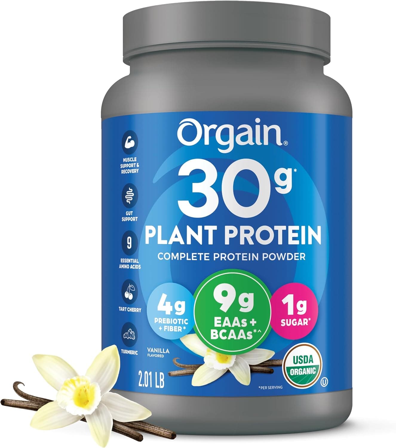 Orgain Organic 30g Vegan Plant Protein Powder