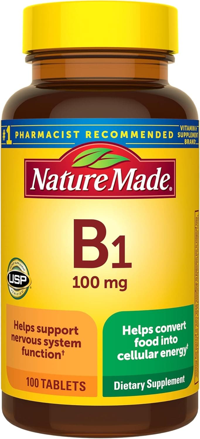 Nature Made Vitamin B1 100mg