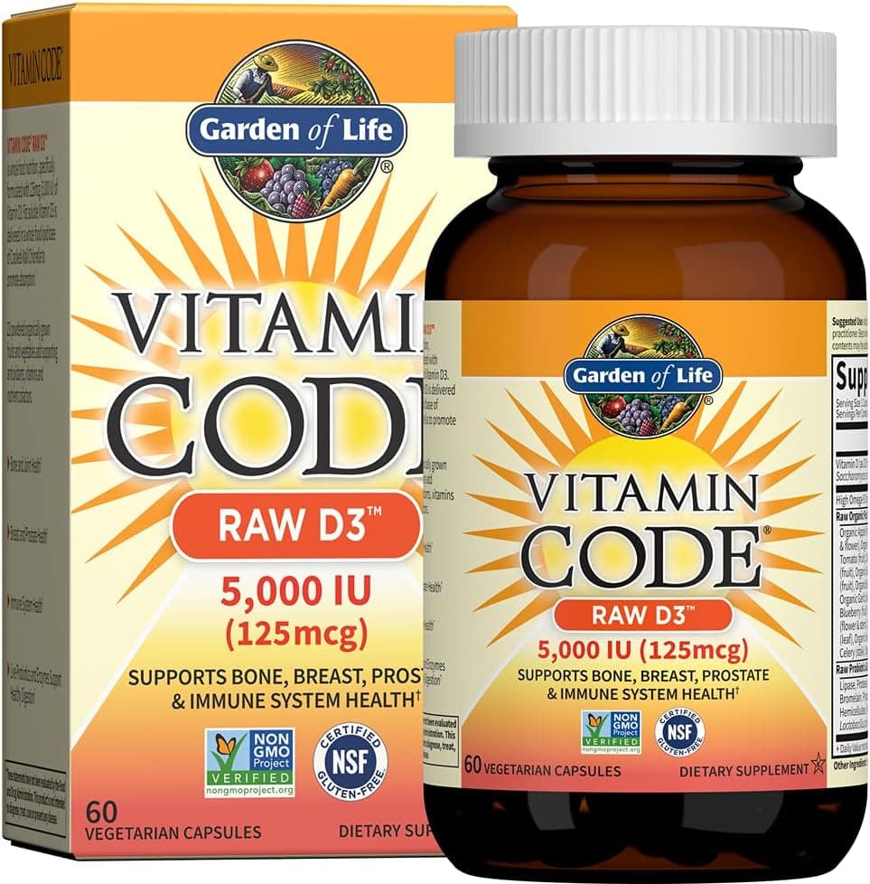 Garden of Life Vitamin D3 5000 IU