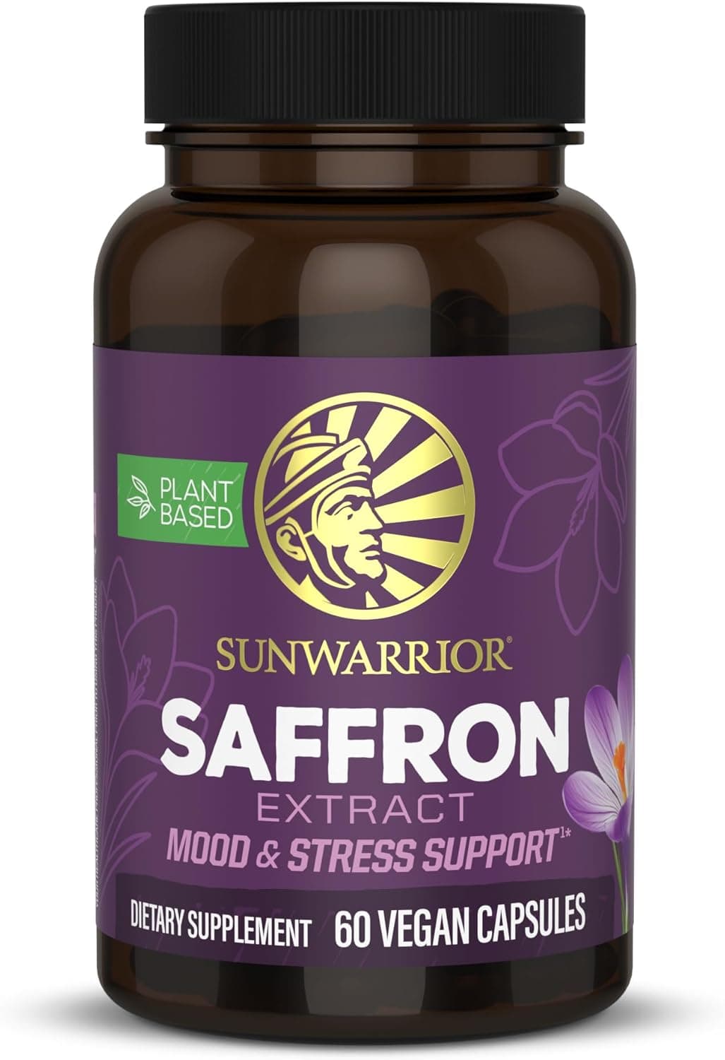 Saffron Extract Supplements Capsules 88.5 mg - Plant-Based…