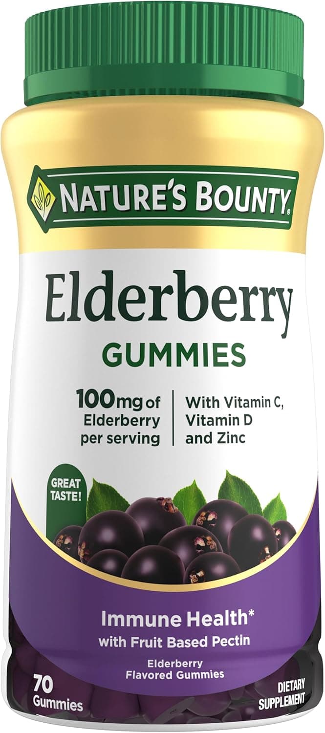 Nature's Bounty Elderberry Gummies