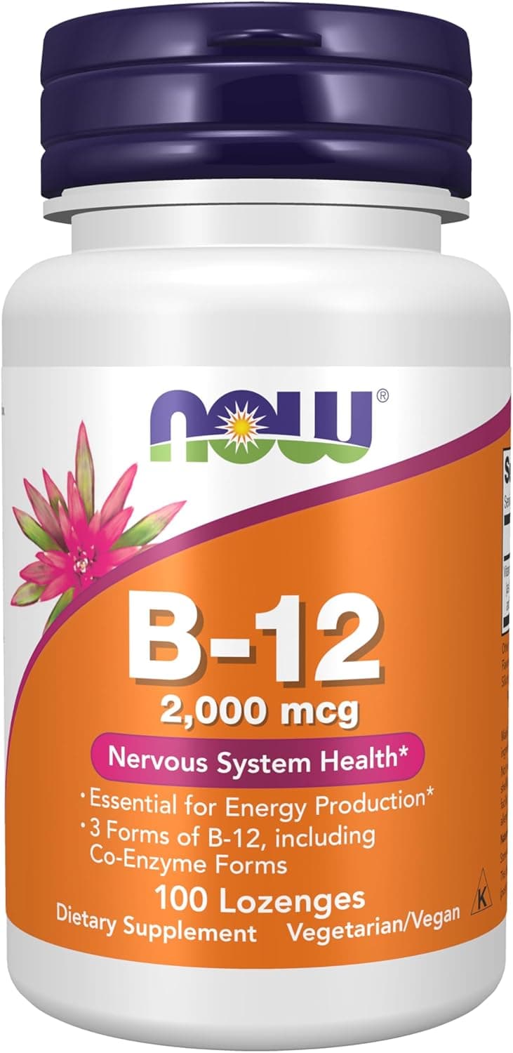 Supplements, B-12 2,000 mcg, Energy Production*, Nervous…