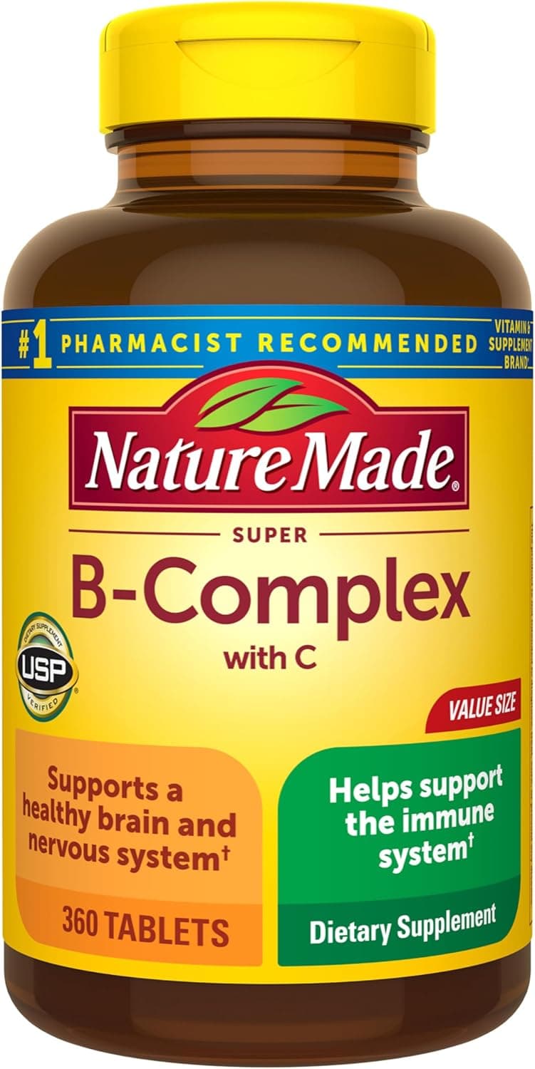 Nature Made Super B Complex with Vitamin C & Folic Acid