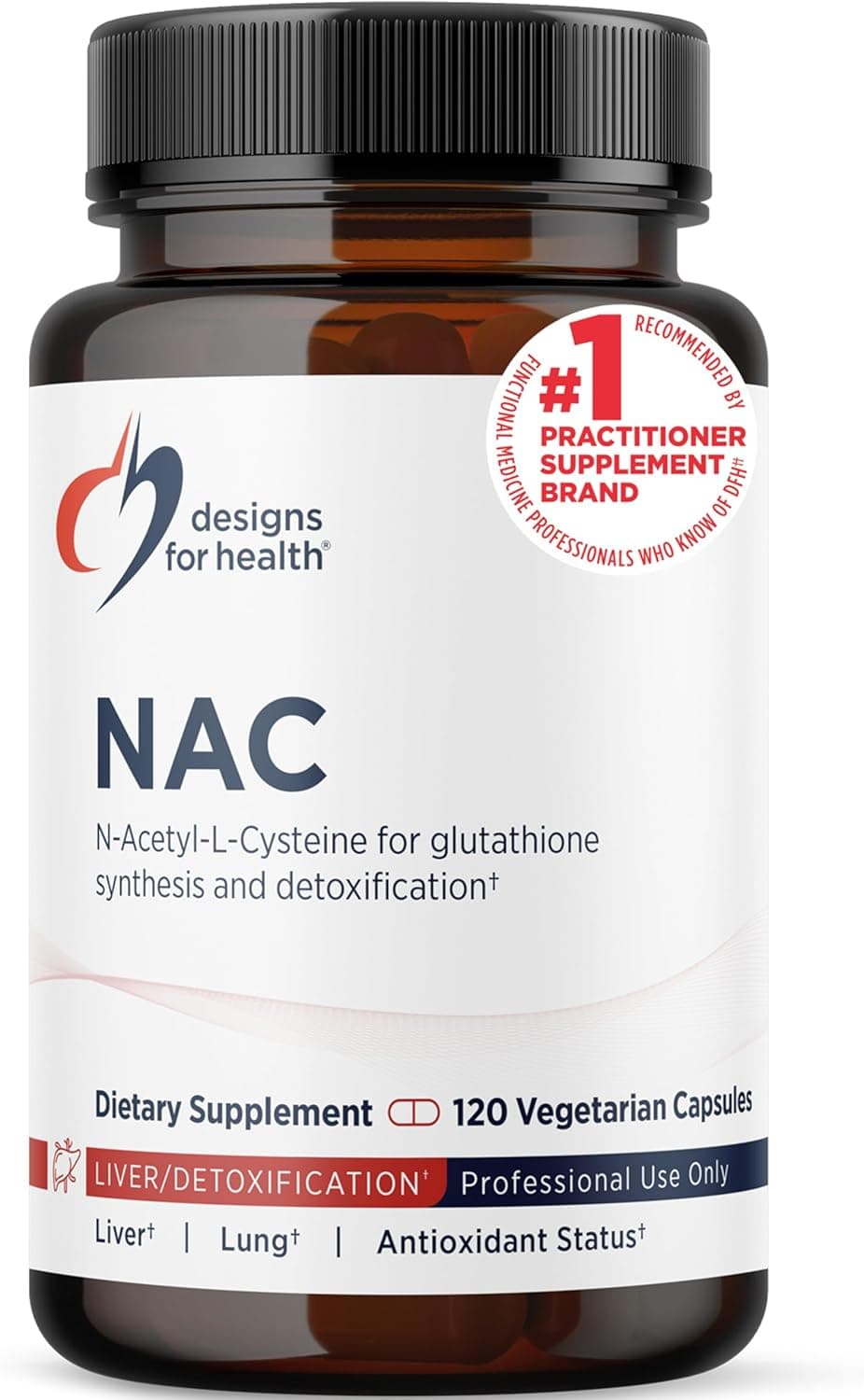 Designs for Health NAC - 900mg N-Acetyl-L-Cysteine